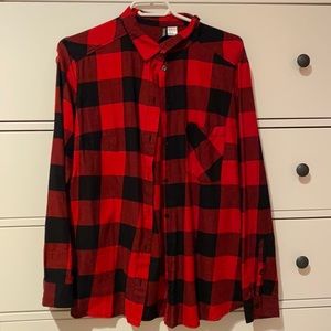 Red and black flannel